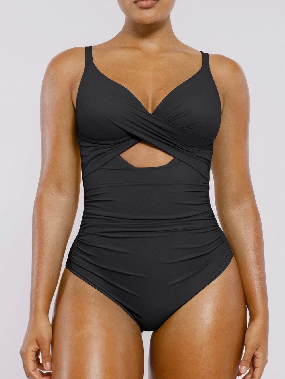 Cut Out Front Tummy Control Never Worn